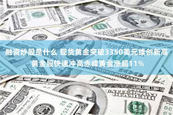 融资炒股是什么 现货黄金突破3350美元续创新高 黄金股快速冲高赤峰黄金涨超11%